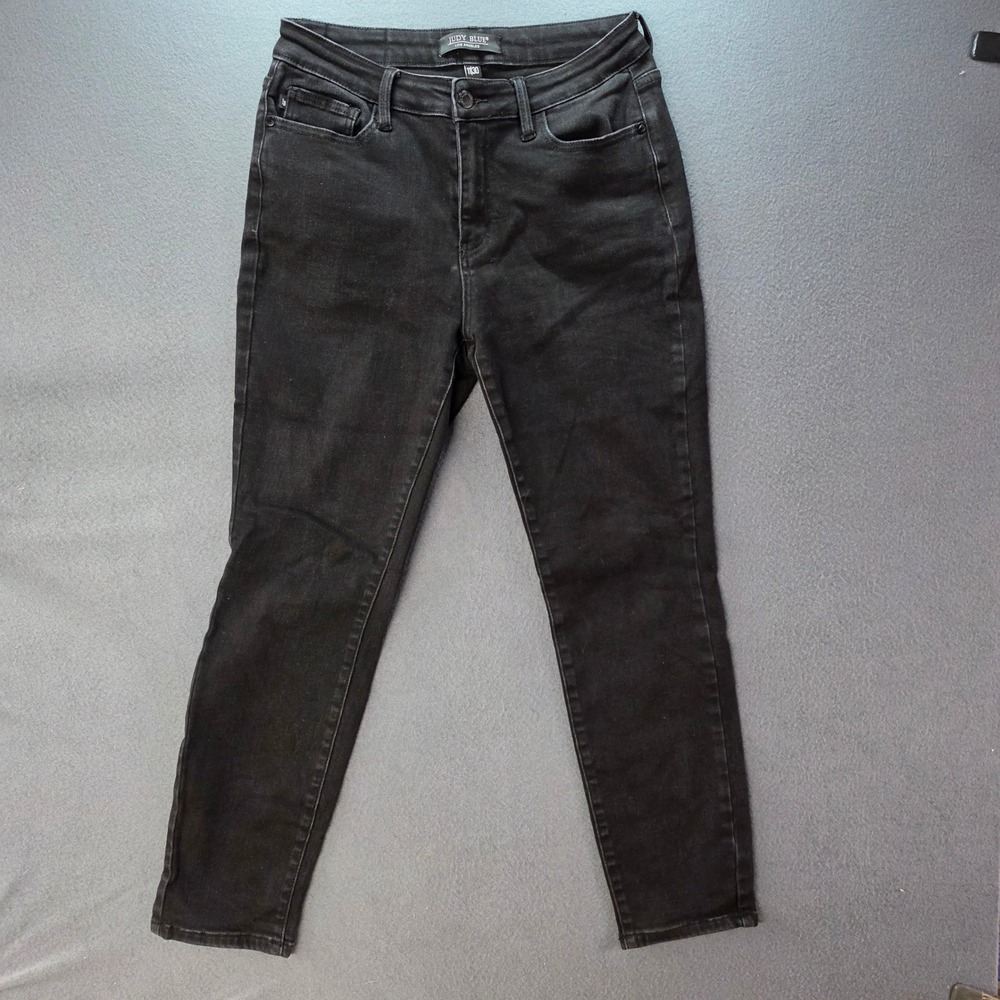 Judy Blue Black High Rise Skinny Jeans JB88756 Size 11/30 Stretch Denim